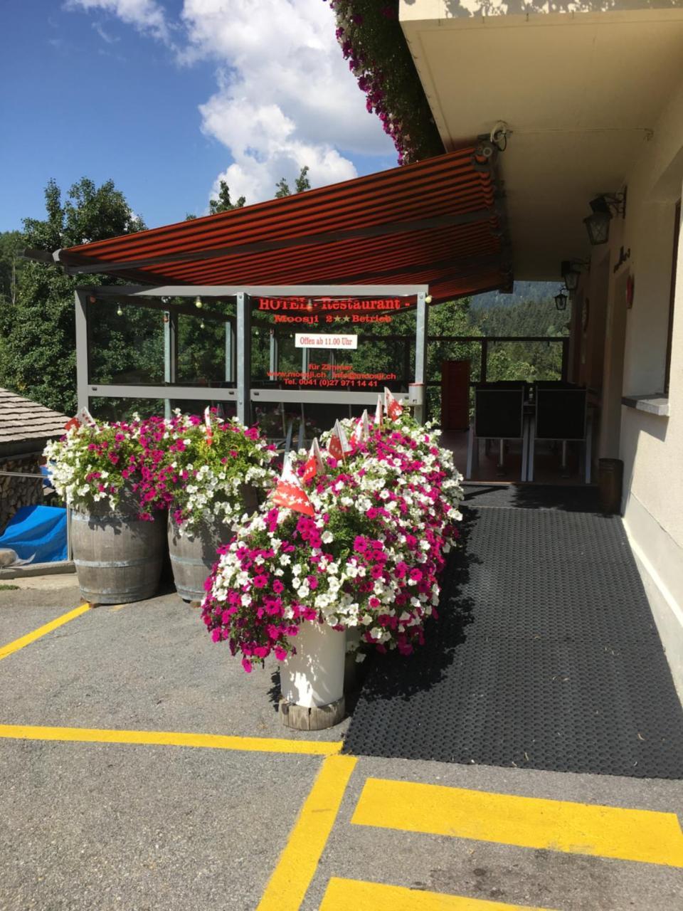 Hotel Haus Muehlebach Ernen Buitenkant foto